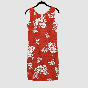 Pacific Legend Sleeveless Dress Floral Hawaiian Luau‎ Party